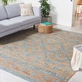 thumbnail image 2 of SAFAVIEH Kilim Balfour Tribal Area Rug, Blue/Natural, 7' x 7' Square, 2 of 8