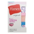 thumbnail image 2 of Hanes Girls' Originals Cotton Stretch Hipster, 5-Pack, 2 of 6