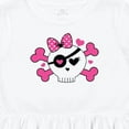 thumbnail image 4 of Inktastic Girl Pirate Skull Valentine Girls Toddler Dress, 4 of 5