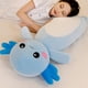 thumbnail image 2 of Almohada de felpa Kekeso Long Axolotl azul 100 cm para niños, 2 of 6