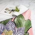 thumbnail image 4 of Phantoscope Tropical Series Decorative Throw Pillow Covers, Light Purple Sunflower, 18" x 18", Set of 4, 4 of 6