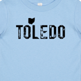 thumbnail image 4 of Inktastic Toledo, Ohio Distressed Font Boys or Girls Baby T-Shirt, 4 of 5