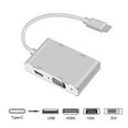 thumbnail image 1 of axGear USB-C to HDMI / DVI / VGA External Graphics Video Card Adapter USB 3.0 4K x 2K, 1 of 7