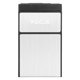 thumbnail image 1 of Cigarette Case 20 Pack Large Capacity Hard Shell USB Charging Cigarette Lighter Anti Pressure Cigarette Box Holiday Gift Silver Brushed, 1 of 3