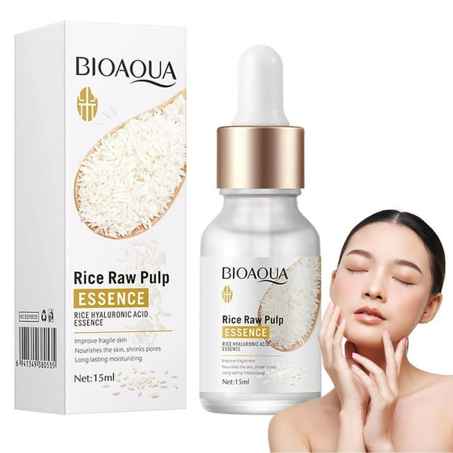 Serum Facial UNIVERSOENLINEA.COM Arroz con Ácido Hialurónico para Aclara Manchas y Hidratación Durad