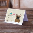 thumbnail image 2 of Christmas Presents between Friends French Bulldog - Brown Greeting Cards and Envelopes Pack of 8, 2 of 2