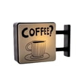 thumbnail image 1 of Milaget Fridge Magnets Light Sign LED Coffee Corner Sign for Entrance Garden Backyard style B, 1 of 6