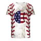 thumbnail image 5 of Mens Casual Pantalones Cortos Impresos Cuello Redondo Suéter Deportes Tee, Fitness Y Casual Hombres Camisetas, 5 of 5