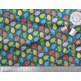thumbnail image 2 of Soimoi Polyester Crepe Fabric Egg Easter Decor Fabric Printed Yard 42 Inch Wide, 2 of 3