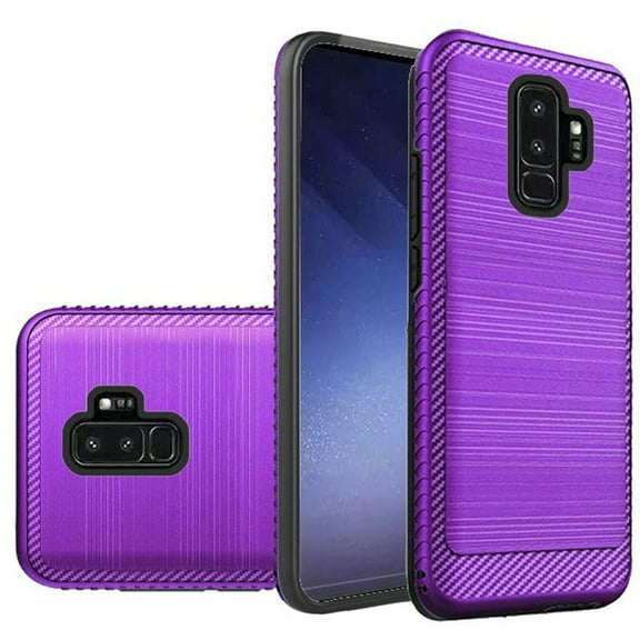 GSA Slim Brushed Edge Design Case for Samsung Galaxy S9 Plus - Purple