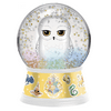 Harry Potter Hedwig Watercolor Pattern 55mm Light Up Snow Globe