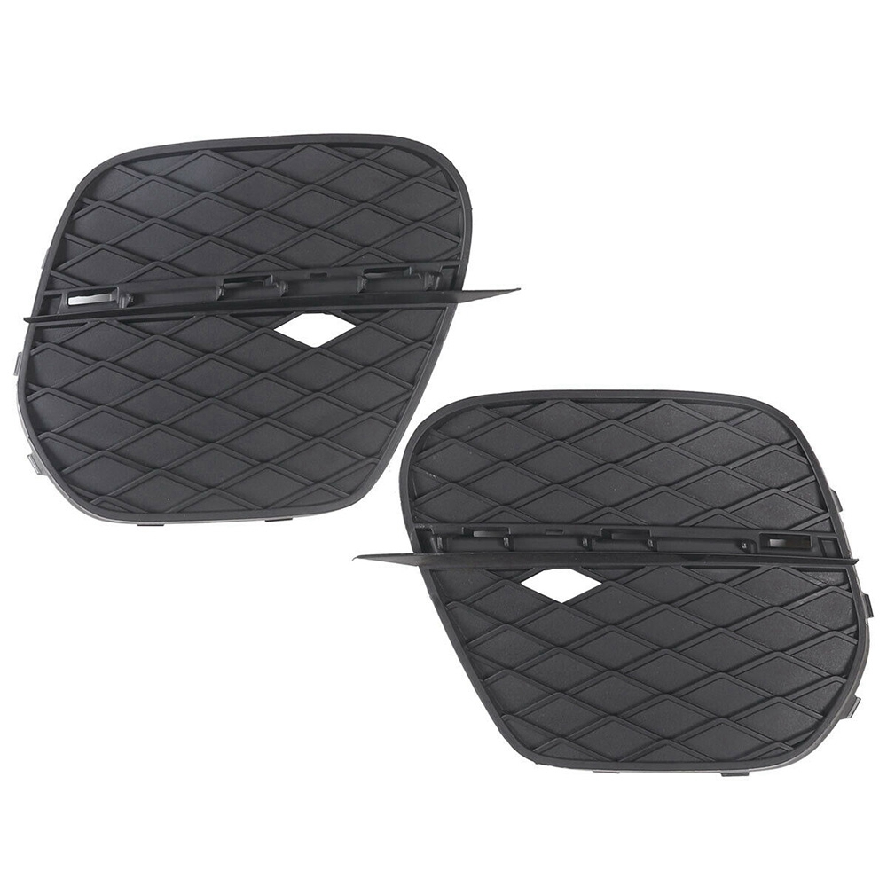 Front Lower Bumper Lateral Grill Cover + Molding Trim Set For BMW X5 E70 2011-14