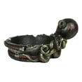 thumbnail image 3 of Victorian Gizmo Steampunk Octopus Ashtray Figurine Nautical Ocean Naval 5.5"L, 3 of 9