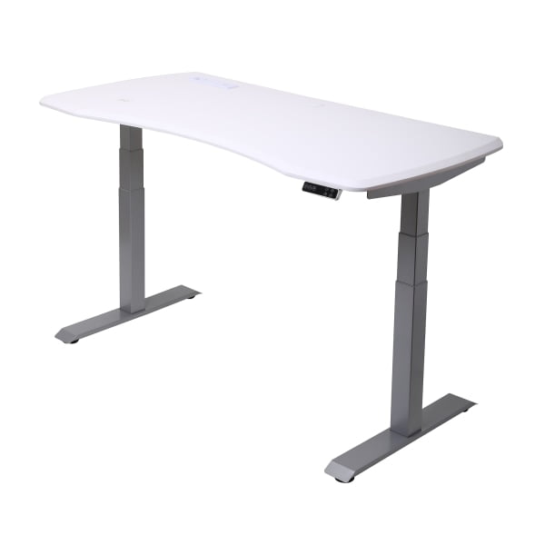 WorkPro® 60"W Electric HeightAdjustable Standing Desk with Wireless
