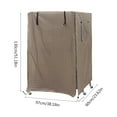 thumbnail image 5 of Universal Bird Cage Cover Blackout Protect Your Birds from Sunlight and Uv Suitable for Various Bird Cages on Balconies, 5 of 11