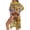 Cattle Sunflower American Flag - Yellow and Brown, variant on Sunflower Print Womens Swimsuit Cover Ups Summer Kimono Beach Cover Up Open Front Cardigan Swimwear Coverup for Women