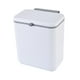 thumbnail image 3 of Cubo de basura colgante para cocina, cesto para residuos de cocina, cubo de basura Blanco, 3 of 9