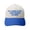 Blue, variant on Two Tone Leopard Brim Baseball Cap, Raisin' Hell Script Embroidery Structured Adjustable Sun Hat for Women Daily Outdoor Casual Wear