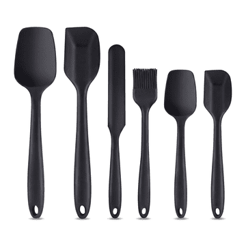 Alifecxwwy 6-Piece Silicone Spatula Set, Heat Resistant