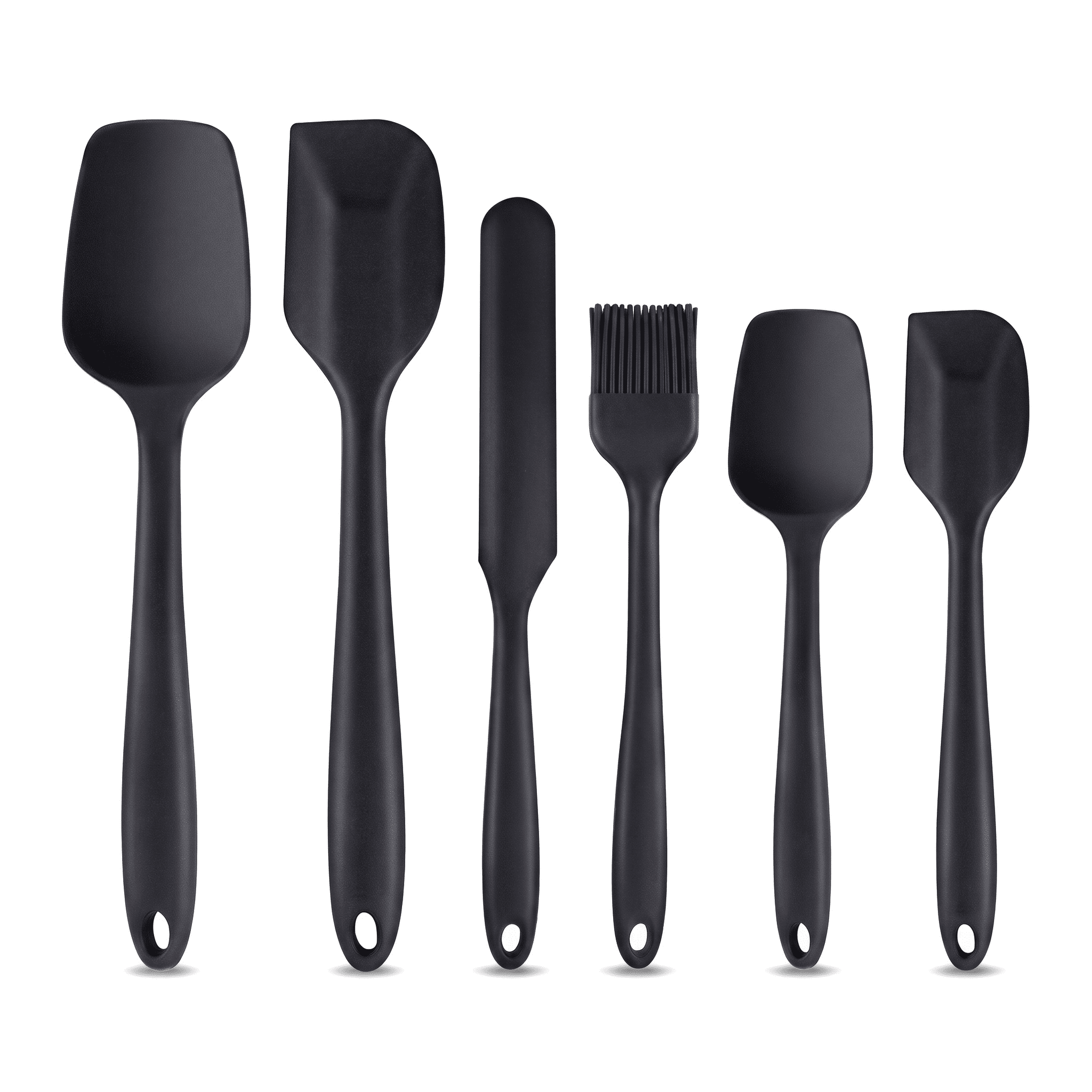 Alifecxwwy 6-Piece Silicone Spatula Set, Heat Resistant