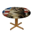 thumbnail image 3 of WYYP Americo Makk Round Tablecloth - Great for Home Kitchen/Parties/Holiday Dinner - 100% Polyester Fiber White, 3 of 8