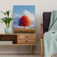 thumbnail image 5 of Colorful Autumn Tree Canvas Wall Art，Nature Decor for Living Room Bedroom Office Study, 5 of 8
