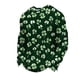 thumbnail image 2 of Ceisia Men's Loose Fit Waffle Knit Sweatshirt - St. Patrick's Day All-Over Festive Print Green S Gifts, 2 of 5