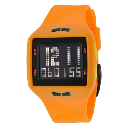 Vestal Helm Flourescent Orange Digital Unisex Watch HLMDP17
