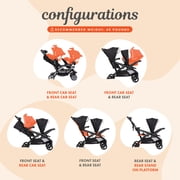 Baby Trend Double Stroller w/ Infant Car Seat, Sit N Stand & EZ-Lift Plus, Khaki, Travel System
