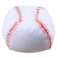 thumbnail image 2 of Sillón puf de almacenamiento de 18 pulgadas con funda tipo puf con cremallera para juegos de juguetes de peluche para niños, 2 of 5