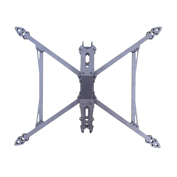 Bearachild Marco de fibra de carbono para drones, la mejor elección para entusiastas de FPV, fácil de instalar, marco de fibra de carbono de Accesorios para drones aéreos 9 pulgadas