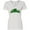 AA-White, variant on Inktastic St. Patrick's Day Clovers in Plaid Women's V-Neck T-Shirt