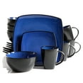 thumbnail image 2 of Gibson Home 92260.16 Infinite Glaze 16 Piece Dinnerware Set Blue 93597107M, 2 of 2