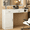White, variant on DreamCurship Wall Mount Salon Stations, Barber Station with 3 Hair Dryer Holder, Beauty Salon Spa Equipment with 2 Drawers, 1 Storage Cabinet, Black