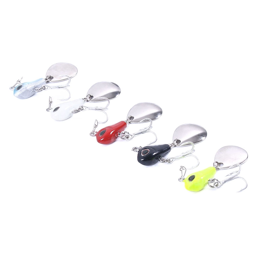 HENGJIA Fishing Lure Set Bass with Topwater Floating Rotating Tail Artificial Hard Bait Fishing Lures with Box,Fishing Lures for Bass Trout Crappie,Minnow Fishing Jigs for Freshwater Saltwater