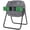 Gray, variant on 43 Gallon Black Steel PP Tumbling 360 Degree Rotating Composting Bin With Dual Chamber