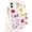 Garden, variant on Compatible for iPhone 12/12 Pro Case Cute Clear Spray Wave Frame for Women Girl Curly Flower Floral Vine Shape Wavy Shockproof Soft TPU 2 in 1 Phone Cover-Spray