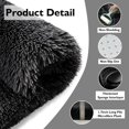 thumbnail image 2 of 8x10 Fluffy Area Rugs for Living Room, Shag Area Rug for Bedroom, Black Soft Fuzzy Rug Non-Shedding Indoor Plush Carpet for Kids Bedroom Nursery Home Decor, 2 of 8