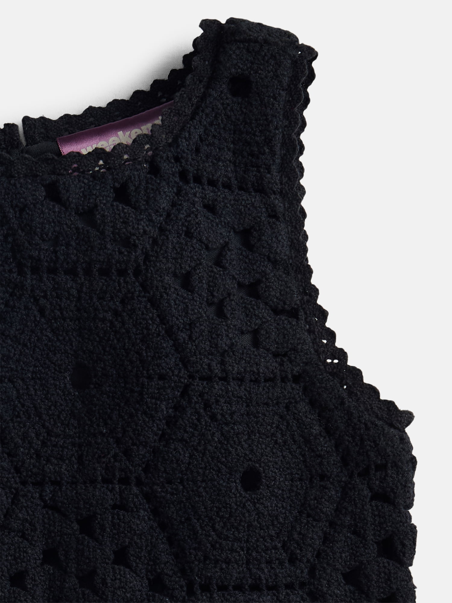 Weekend Academy Girls Crochet Sweater Tank, Sizes 4-18