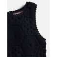 thumbnail image 3 of Weekend Academy Girls Crochet Sweater Tank, Sizes 4-18, 3 of 3
