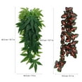 thumbnail image 2 of unbranded 4Ud Artificiales Para Terrarios Con Ventosas Decorativas Para Hábitats De Reptiles Y Acuarios, 2 of 6
