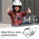 thumbnail image 3 of Candado de seguridad para casco de motocicleta, candado de combinación antirrobo para bicicleta eléctrica, universal para exteriores, 3 of 8