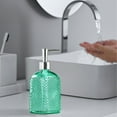 thumbnail image 5 of Kraoden Bathroom Glass Refill Bottle for Hand Soap, Lotion, Shampoo, Shower Gel, Convenient, Space-Saving Dispenser for Home, Kitchen, and Office Use, Reusable and Stylish, 5 of 6