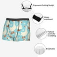 thumbnail image 6 of Kll White Geese And Flower Men'S Cotton Boxer Briefs Underwear-Xx-Large, 6 of 9