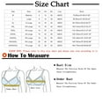 thumbnail image 2 of XuJwPNcy 2 PCS Lace Bralettes for Women Liftup No Underwire Comfort Underwear Wide Strap V Neck Everyday Bras, 2 of 4