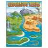 Geography Terms Learning Chart (T-38118), Great for teaching and reference, and useful to Help organize classrooms, By Trend Enterprises
