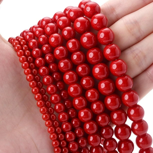 Piedra redonda Natural 4 6 8 10 12mm cristales de ojo de tigre Lava turquesas Jades cuentas sueltas para fabricación de joyería DIY pulsera costura Dengxun unisex