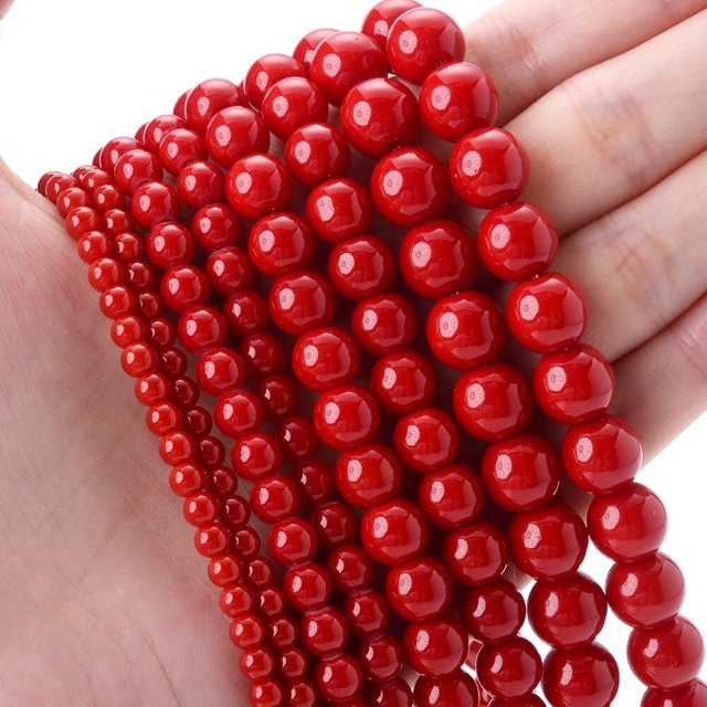 Piedra redonda Natural 4 6 8 10 12mm cristales de ojo de tigre Lava turquesas Jades cuentas sueltas para fabricación de joyería DIY pulsera costura Dengxun unisex