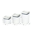 thumbnail image 3 of Better Homes & Gardens Canister Pack of 3, Flip-Tite® Square Food Storage Container Set, 3 of 10