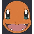 thumbnail image 2 of Junior's Pokemon Charmander Smile  Festival Muscle Graphic Tee Denim Blue Heather X Small, 2 of 4